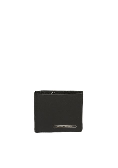 black logo wallet ARMANI EXCHANGE | XM000167AF12702-UC001